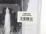 a black and white cat in a package with a barcode on it