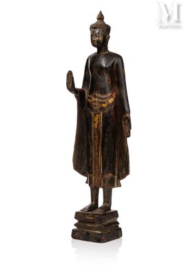 une image représentant une statue d'un homme tenant un oiseau dans la main