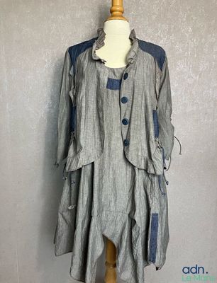 Expédition obligatoire - Ensemble robe et veste SERAFINA