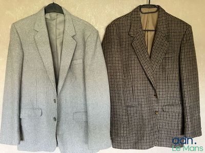 Expédition obligatoire - Lot de 2 vestes homme avec laine sa…