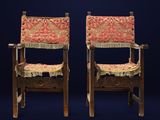 two wooden chairs with red upholstered upholstered upholstered upholstered upholstered upholstered upholstered upholstered upholstered