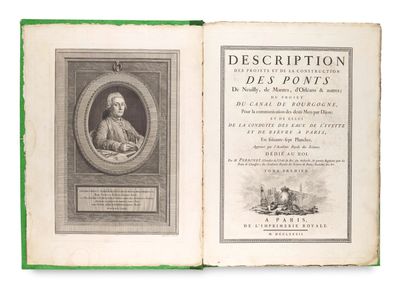 an open book with a picture of a man sitting in a chair