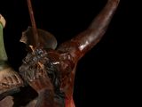 statue of a man on a horse with a spear in his hand and a man on a horse with a spear in his hand
