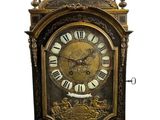 a clock that is sitting on top of a table