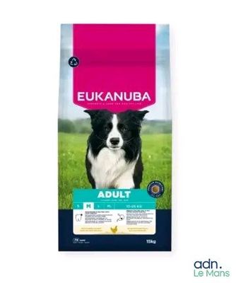 Alimentation Eukanuba pour chiens adultes de grande race