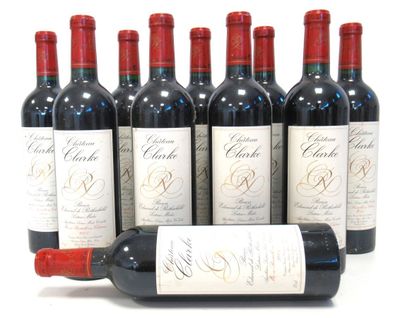 10 Blles CH. CLARKE Listrac 2001 - Photo 1