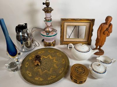 a lot of items that are sitting on a table