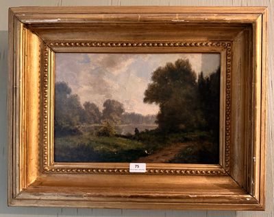une photo d'un tableau accroché au mur