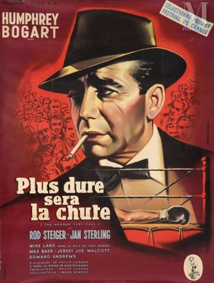 une affiche du film « Plus dure la chute »