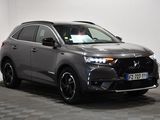 the new dsx suv is parked in a showroom