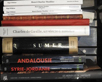 Histoire & Géographie Lot de 11 volumes dont Charles De Gaul…