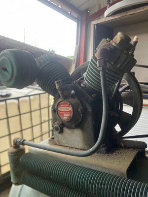 a small engine that is sitting on top of a table