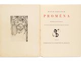 un livre ouvert avec le dessin d'une femme en robe