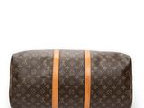 louis vuitton monogram canvas keepall bag