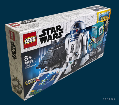 une boîte contenant un ensemble Lego Star Wars