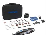 an image of a dremel kit with a case and tools