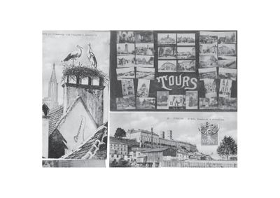 Boite vrac, environ 1000 cartes postales regroupant : vues de villes,  - Photo 1