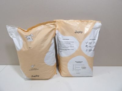ANIMALERIE CHIENS : x2 sacs de croquettes JAPHY 8kg *NEUF* - Photo 1