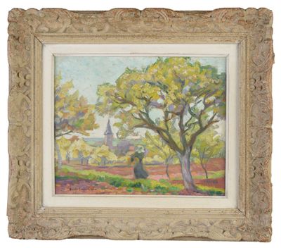 Paul Émile COLIN (1867-1949) "Vergers d'Einville-au-Jard" HS…