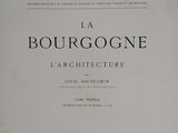 an old book with a black and white title on it