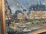 a picture of a painting on the wall of a building