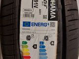 an image of a tire with a sticker on the side of it