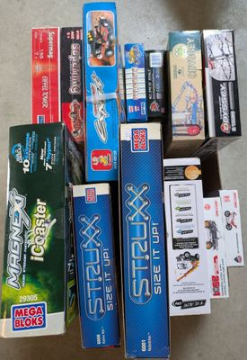 a lot of different items that are sitting on the floor