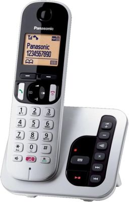 an image of a cordless phone with a large display screen
