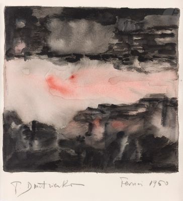 une image représentant une peinture en noir et blanc avec un cœur rouge