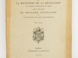 the front cover of a book with an image of a coat of arms