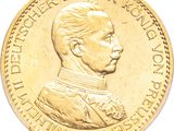 une image montrant un gros plan d'une pièce d'or sur laquelle figure le visage d'un homme