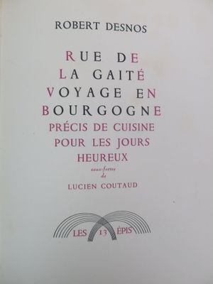 Robert Desois, rue de la Gate, Bougage : des sauces rouges pour la cuisine de tous les jours