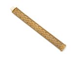un bracelet en mailles d'or 18 carats