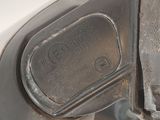 a close up view of a car ' s rear view mirror