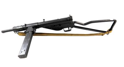 a machine gun on a white background with a white background