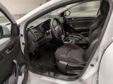 the interior of a car with the door open and the driver ' s seat down