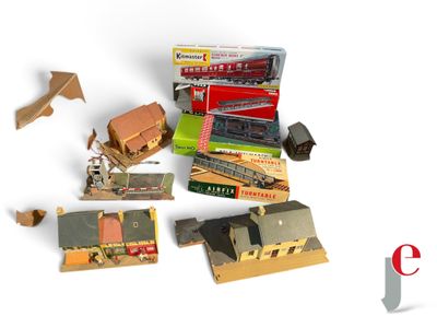 a lot of small toys that are sitting on a table