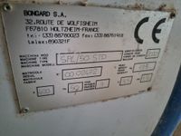 Pétrin BONGARD type SPL/50 STD, année 2000, n° de série 00. (photo 2)