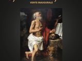 l'affiche de l'exposition consacrée à la vie de saint Dunkerque