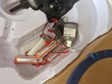a remote control system in a box on a table