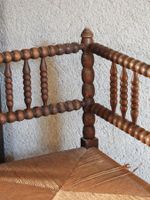 PAIRE DE FAUTEUILS coin de feu, en bois tourné et assise pai… (photo 5)