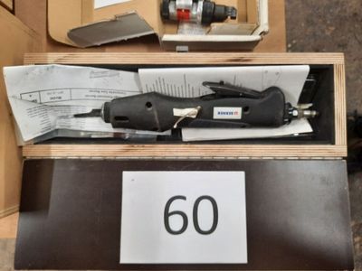 a box of tools that are sitting on a table