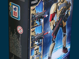 a box with a lego star wars action figure in it