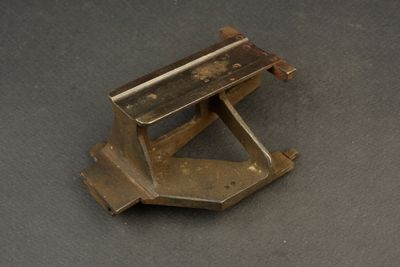 a small metal object that is on a table