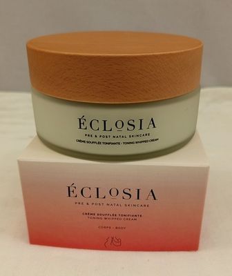 an image of a jar of eclosia cream sitting on top of a box