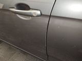a close up of a door handle on a car