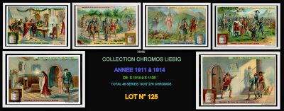 several pictures of a series of pictures of people in historical clothing