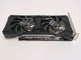 a close up of a video card on a table