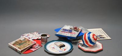 a lot of items that are sitting on the table