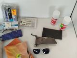 a lot of items that are sitting on the table